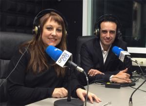 Sonia Herranz y Jorge Ruiz, de tweri, en Onda Mujer.